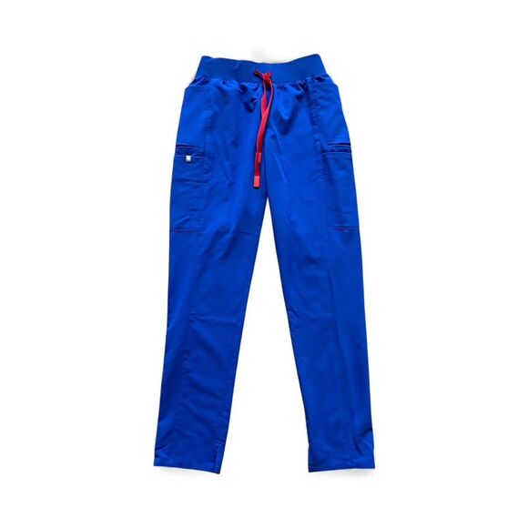 Figs Scrubs Women XS Set Top and Cargo Pants Blue Medical - Picture 2 of 15